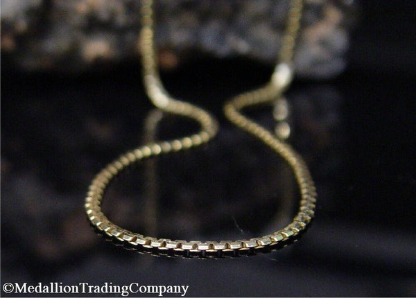 14k Solid Yellow Gold 2mm Flat Serpentine Snake Chain Necklace 4.8 grams 15 Inch